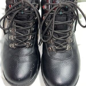 Propet Black Men's Hiking Boots 9.5 Waterproof Leather EUC